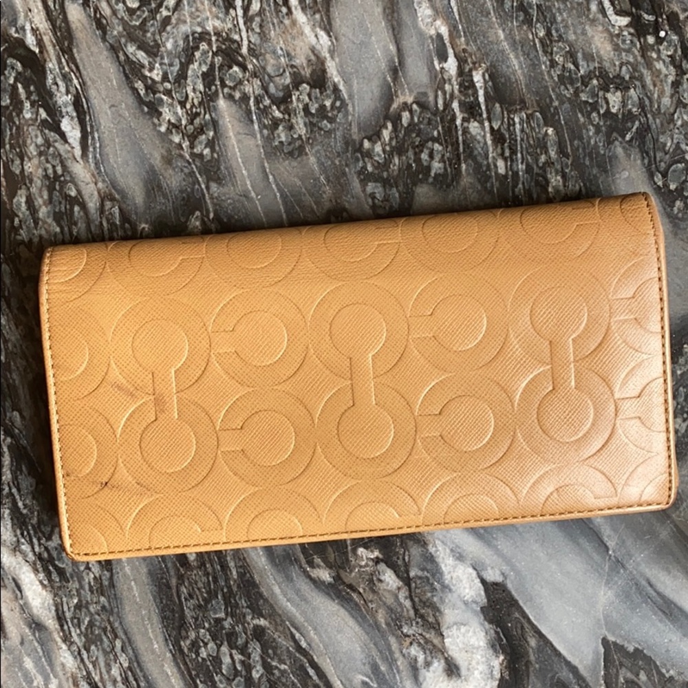 Coach leather wallet